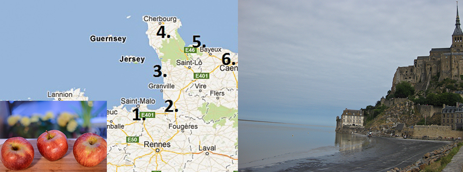 Brittany-Normandy (long weekend trip)