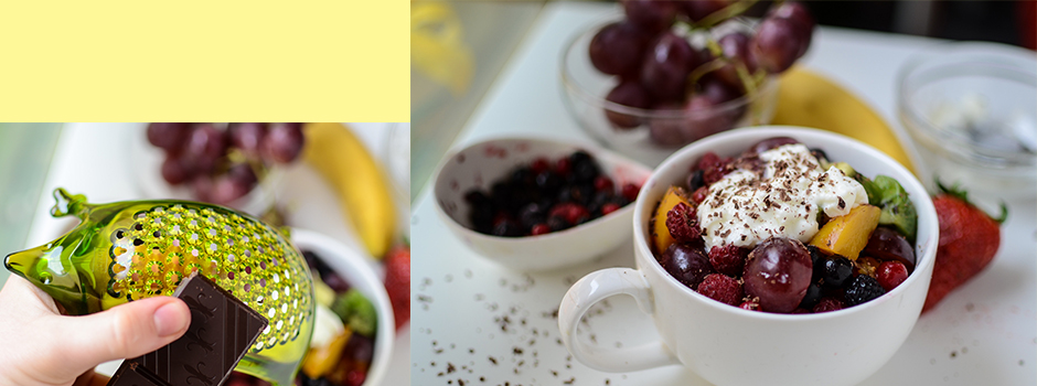 Rice with Yogurt and Fruits