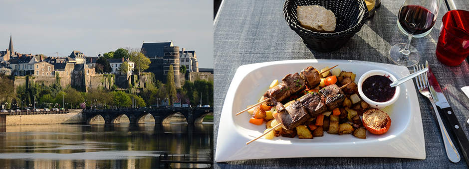 Three day visit to Angers, France