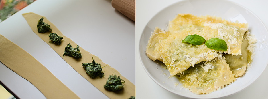 Ricotta & Spinach Ravioli