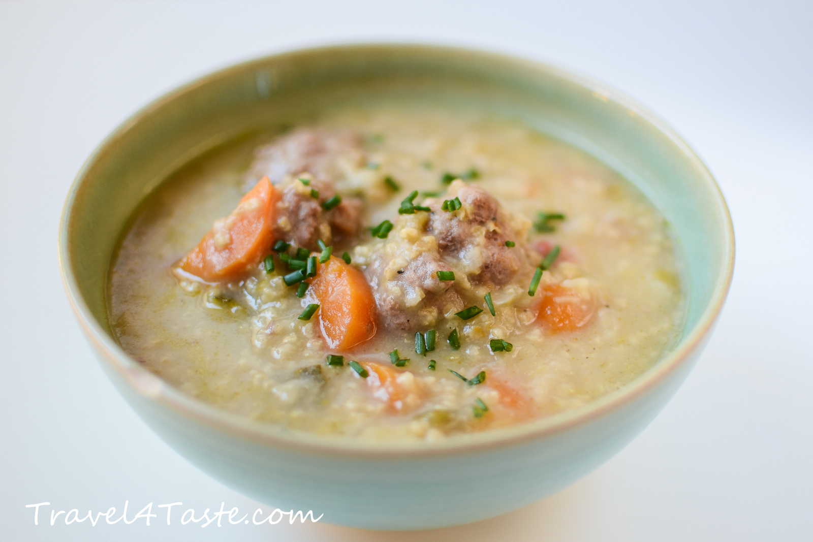 Winter Meatball Soup (video)