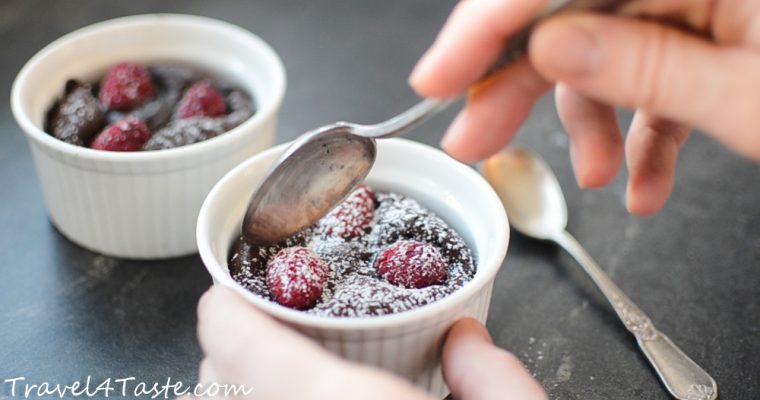 Chocolate Fondant with Raspberries (Video)